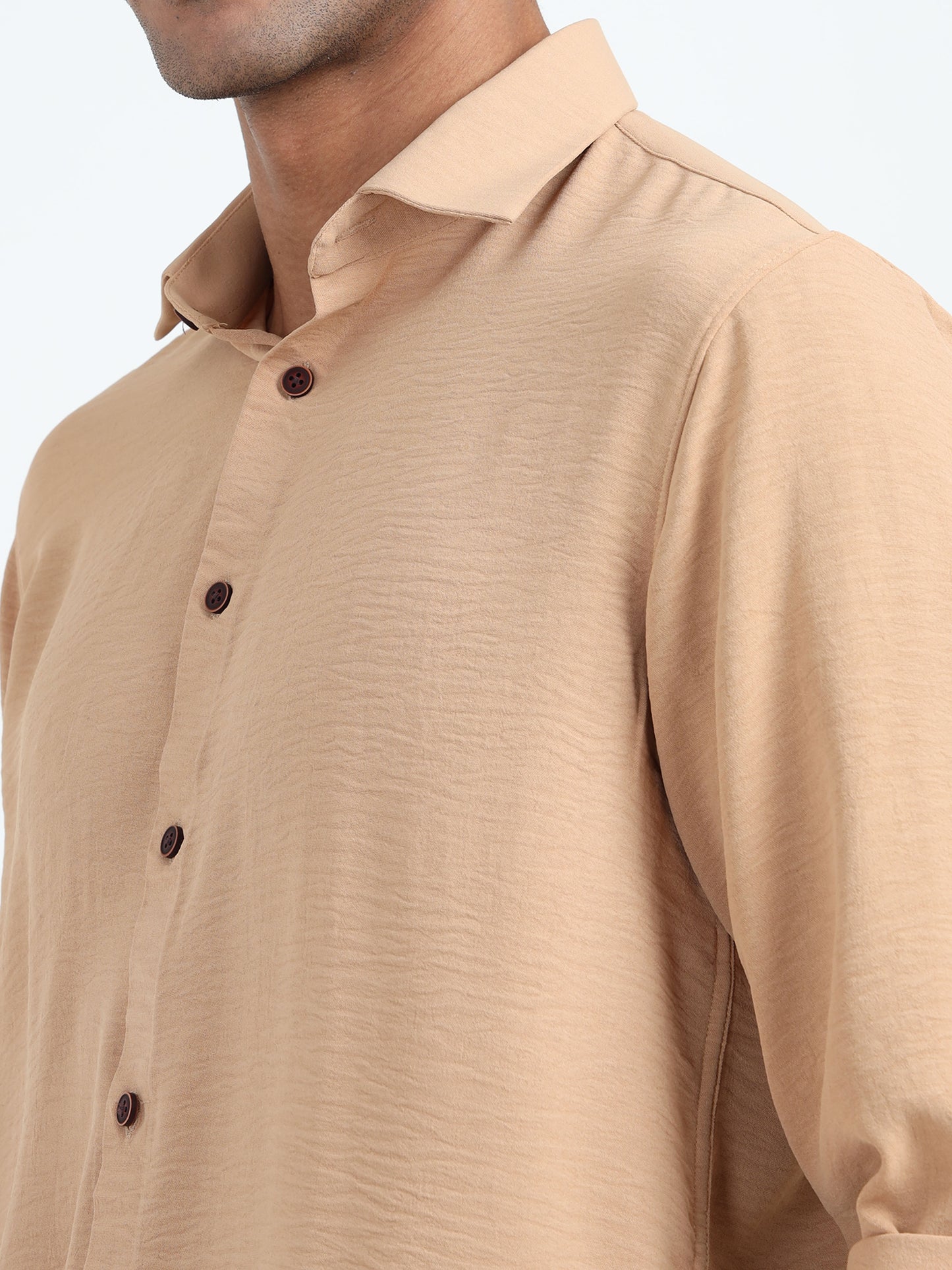 Sandstone Crepe - Men’s Casual Wear Shirt