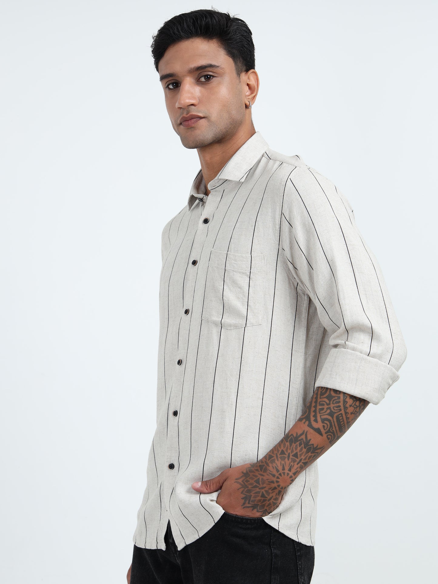Riviera Striped Shirt - Men’s Casual Wear