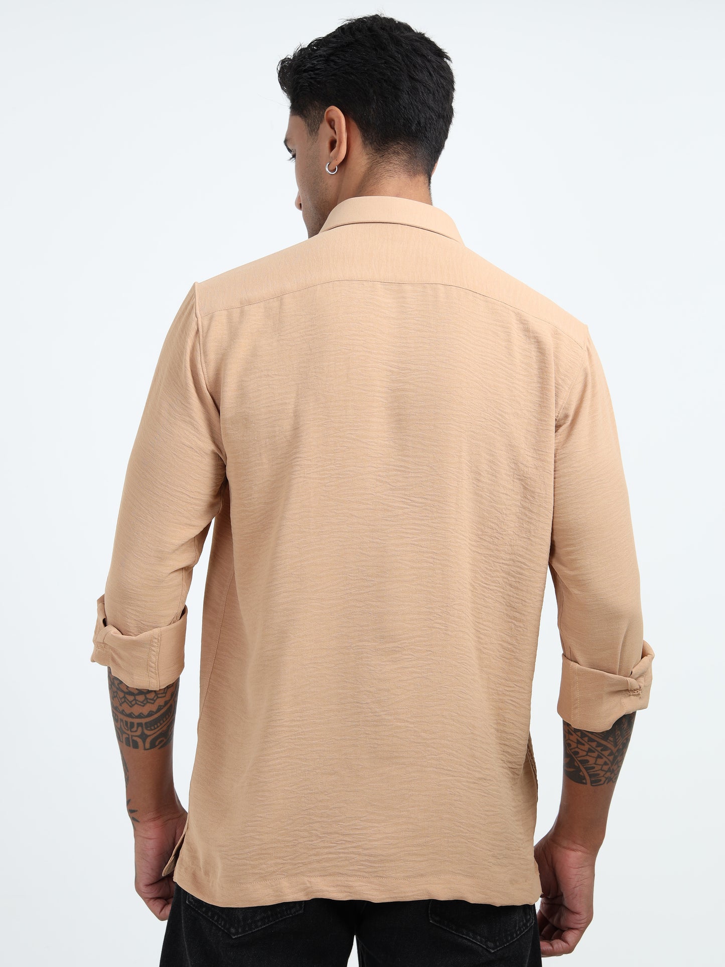 Sandstone Crepe - Men’s Casual Wear Shirt