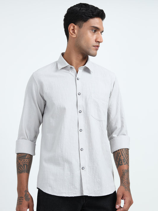 Breeze Cotton Linen Men’s Casual Wear Shirt