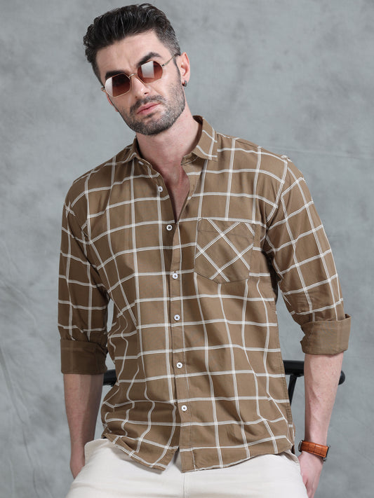 Café Cubed - Men’s Checked Shirt